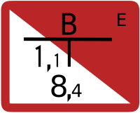 Schild "Löschwasserbrunnen mit Elektropumpe"