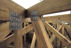 Nagelplattenbinder
