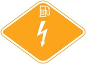 Kennzeichnung nach ISO 17840 für Elektro-Diesel-Hybrid