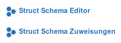 Links zur Verwaltung des struct-Plugins