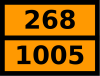 Gefahrentafel 268-1005